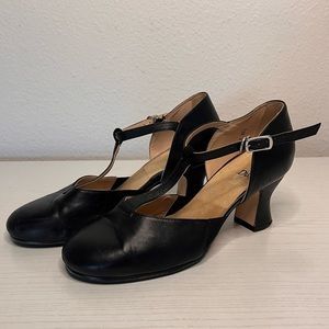 LaDuca Teresa 2.5” Soft Sole Character Dance Heel Black